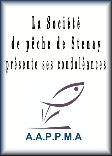 La Société de pêche de Stenay rend hommage à Stéphane Perrin